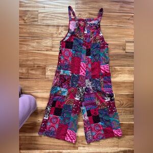 Vibrant Patchwork Jumpsuit